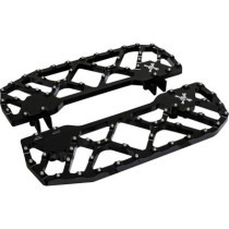 BURLY BRAND MX-EVOLUTION RIDER FLOORBOARDS - BLK