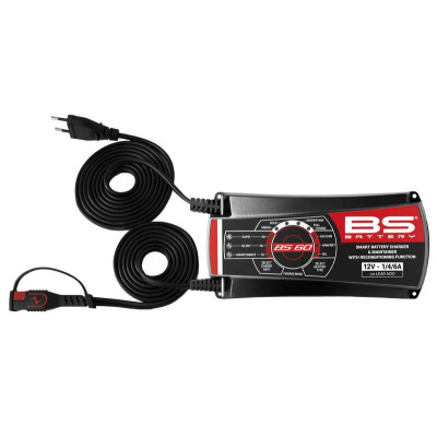 Chargeur et maintien de charge de batterie SMART avec fonction de reconditionnement - BS60 - 12V - 1A/4A/6A