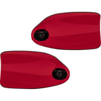 Flare® Handguards - Harley-Davidson Cable Clutch - Red