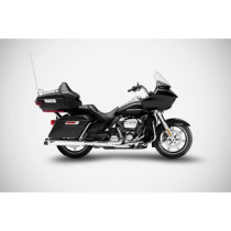 4.33 INCHES SLASH-CUT SLIP-ONS MUFFLER HD-TOURING POLISHED E3