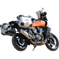 Muffler Slip-On Brushed Stainless 50 State Pan American