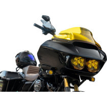 Flare® Handguards - Harley-Davidson Cable Clutch - Dark Smoke