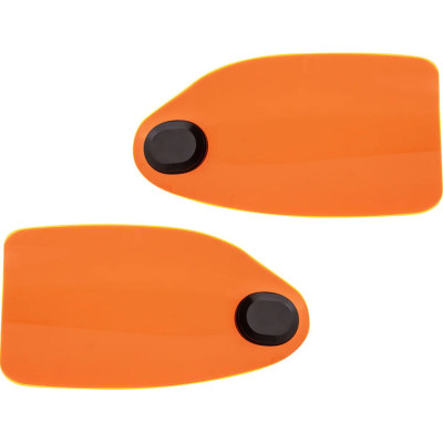 Flare® Handguards - Harley-Davidson Hydraulic Clutch - Orange Ice