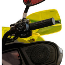 Flare® Handguards - Harley-Davidson Cable Clutch - Yellow Ice