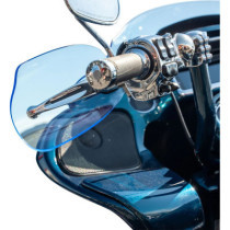 Flare® Handguards - Harley-Davidson Hydraulic Clutch - Blue Ice