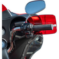 Flare® Handguards - Harley-Davidson Hydraulic Clutch - Red