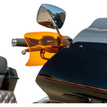 Flare® Handguards - Harley-Davidson Hydraulic Clutch - Orange