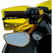 Flare® Handguards - Harley-Davidson Cable Clutch - Yellow