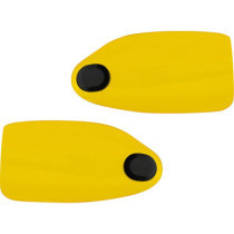 Flare® Handguards - Harley-Davidson Hydraulic Clutch - Yellow