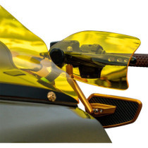 Flare® Handguards - Harley-Davidson Hydraulic Clutch - Yellow