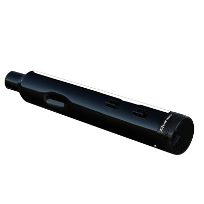 4.5" DBX45 SLIP-ON MUFFLER MIDNIGHT W/BLACK END CAP