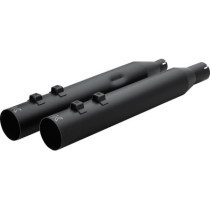 MUFFLER 4.0" M8 STRAIGHT CUT RIPPER BAFFLE BLACK