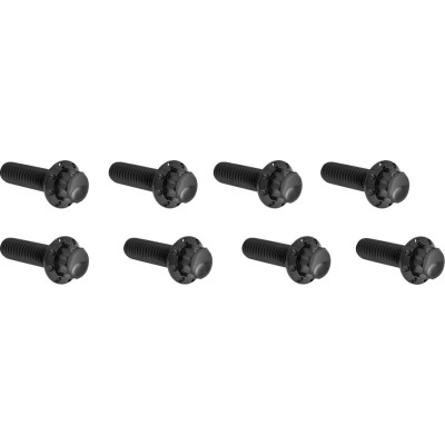 Bolt Kit - Lifter Block - 12-Point - Black