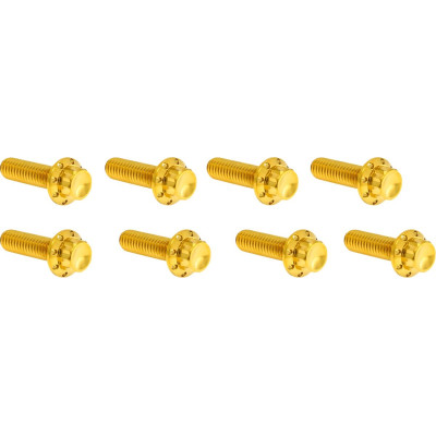 Bolt Kit - Lifter Block - 12-Point - Gold