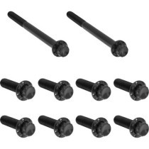 Bolt Kit - Transmission Side Cover/Trap Door - 12-Point - Black