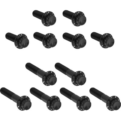HARDWARE KIT TITANUIM 12PT ROCKER BOX BLACK