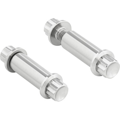 BOLTS KIT TITANIUM 12PT FOOTPEG POLISH