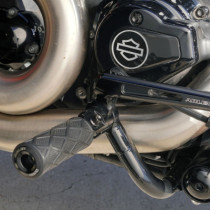 BOLTS KIT TITANIUM 12PT FOOTPEG BLACK