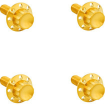 BOLTS KIT TITANIUM 12PT FRONT FENDER GOLD