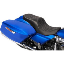 Seat Freedom Tour 2-up Black Vinyl DD Silver Stitch Touring