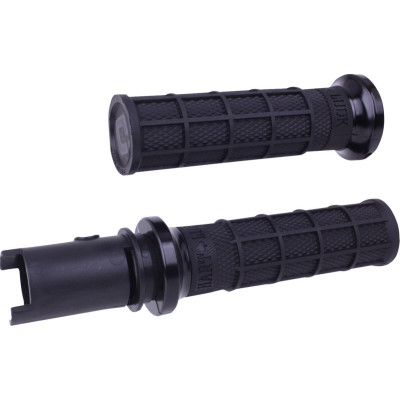 Hart-Luck Signature V-Twin Lock-On™ Grips - CVO - Black/Black