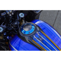 GAS CAP POP-UP BLUE 24+ TOURING