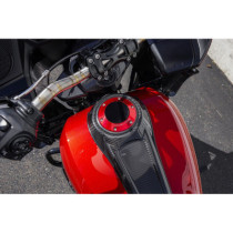 GAS CAP POP-UP RED 24+ TOURING