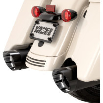 RAZORBACK 450 SLIP-ON BLACK M8 BAGGER