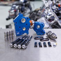 Kit Complet de Distribution S&S 475c - Harley Davidson Softail, Touring, Trike M8 à partir de 2017 - Noir