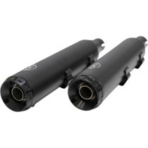 Grand National Slip On Mufflers Black