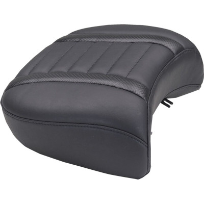 SEAT REAR DLX TOURING BLACK THREAD