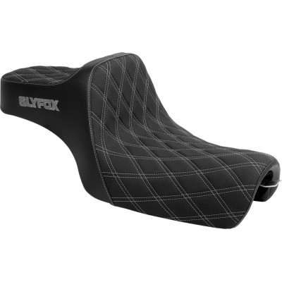 Highnoon Seat - Double Diamond - Silver Logo - XL