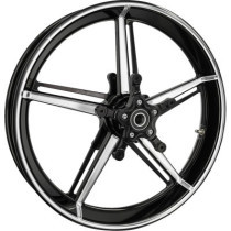 WHEEL FACTORY 24  WITH HUB & ADAPTERS 21" X 3.5" BLK CC
