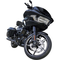 WHEEL FACTORY 24  WITH HUB & ADAPTERS 21" X 3.5" BLK CC