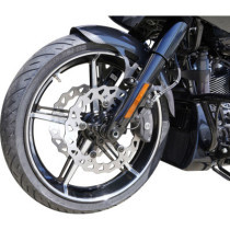 WHEEL FACTORY 24  WITH HUB & ADAPTERS 21" X 3.5" BLK CC