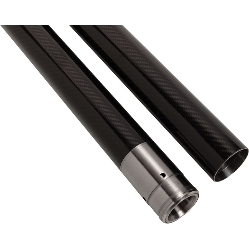 FORK TUBE 49MM 23 3/4 STOCK BLACK CARBON FIBER