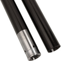 FORK TUBE 49MM 24 1/2 STOCK BLACK CARBON FIBER