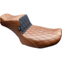 Tailwhip Daddy Long Legs Seat - Brown/Black Double Diamond Stitch