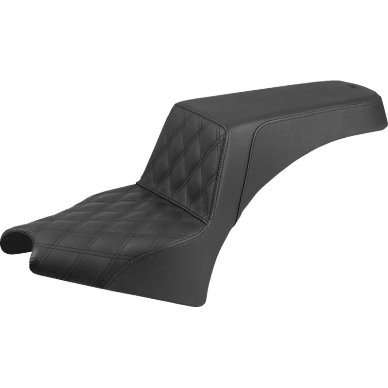 Step-Up Seat - Driver Lattice Stitch - Black