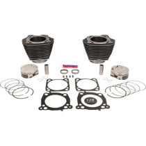 Cylinder Kit 4.25"Bore 4.5"Stroke BlkGraniteW/Highlights M8