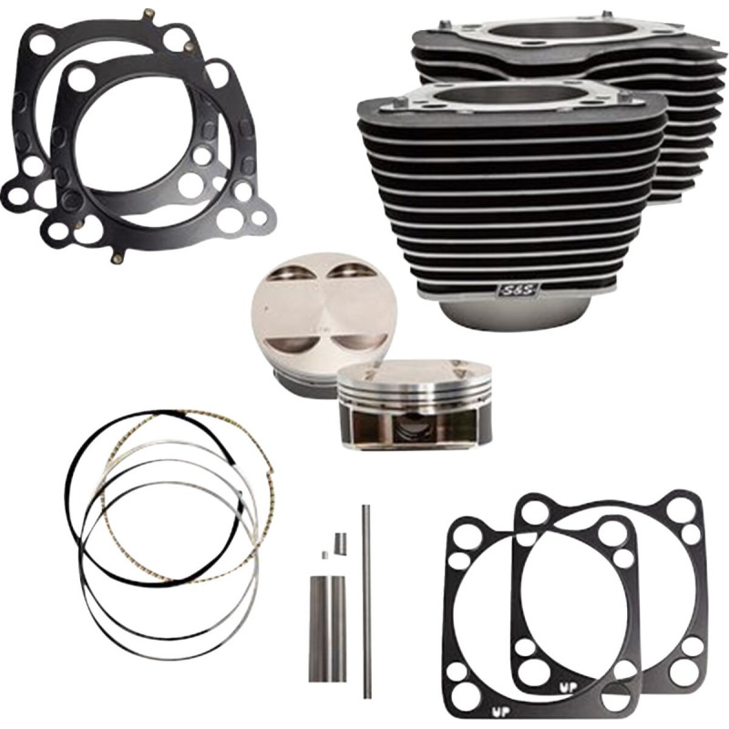 Cylinder Kit 4.25" Bore 4.5 "Stroke WBlack W/Highlights M8