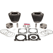 CylinderKit 4.25"Bore 4.625"Stroke BlkGranite w/HighlightM8
