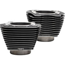 Cylinder Set 4.25" Bore Unhoned Blk Granite W/HighLight M8