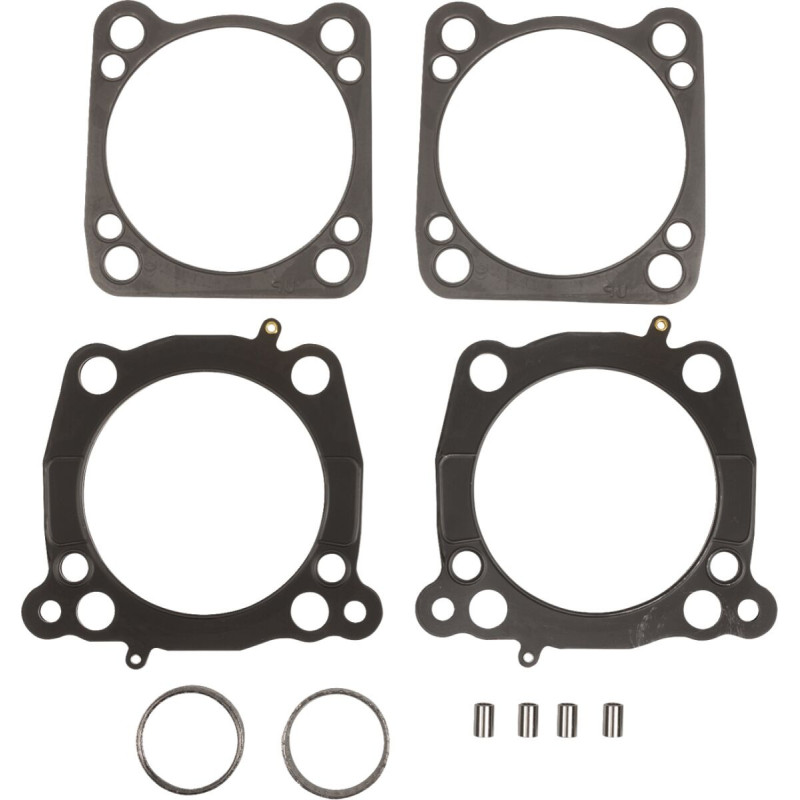 GASKET KIT HEAD/BASE/EXHAUST .040 THICK 136" 4.32" BORE M8