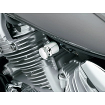 Cache Tirette de Starter Kuryakyn - Harley Davidson Dyna, Softail, Touring de 1990 à 2006, Sportster de 1988 à 2006 - Chromé