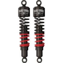 STILETTO SHOCKS, 13" TOURING - (HD SPRING) - BLK/RED