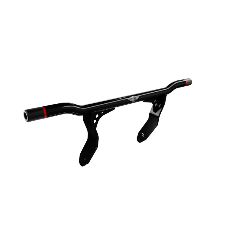 CRASHBAR - FXD 17-UP - BLACK/R