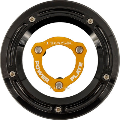 DERBY COVER AND POWER PLATE KIT M8 FL BLK/RED