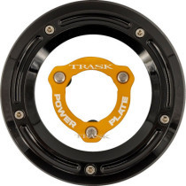 DERBY COVER AND POWER PLATE KIT M8 FL BLK/RED