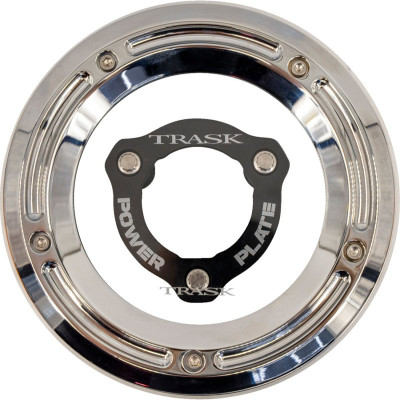 DERBY COVER AND POWER PLATE KIT M8 FL CHRM/BLK